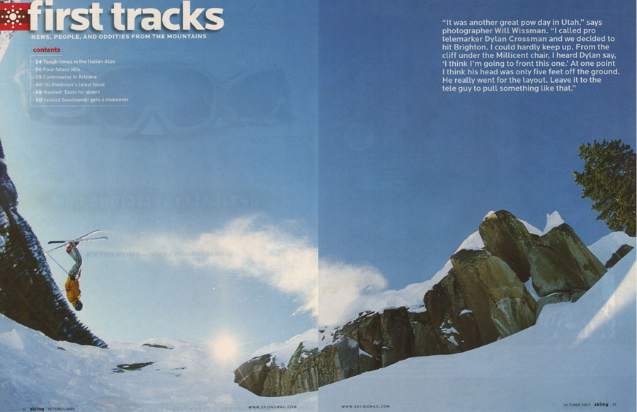 Dylan Crossman Professional Skier